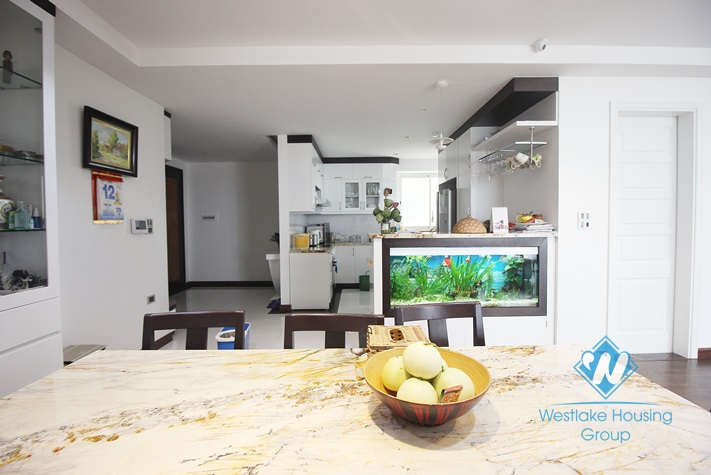 Three bedrooms apartment for rent in E building Ciputra, Ha Noi